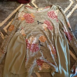 cozy long sleeve blouse